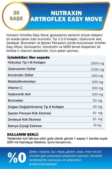Nutraxin Artroflex Easy Move Saşe 30x6 gr - 2