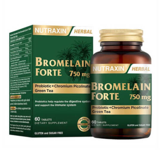 Nutraxin Bromelain Forte 60 Tablet