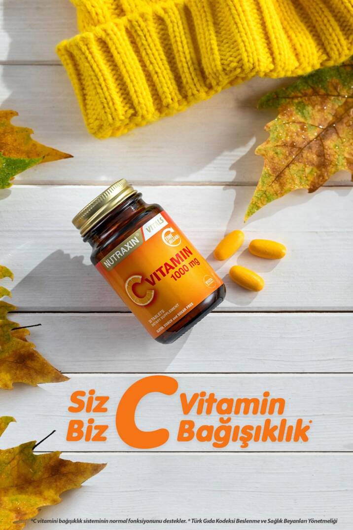 Nutraxin C Vitamin 1000 Mg 30 Tablet - 3
