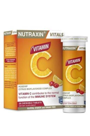 Nutraxin Çiğneme Tableti C Vitamini 28 Tablet