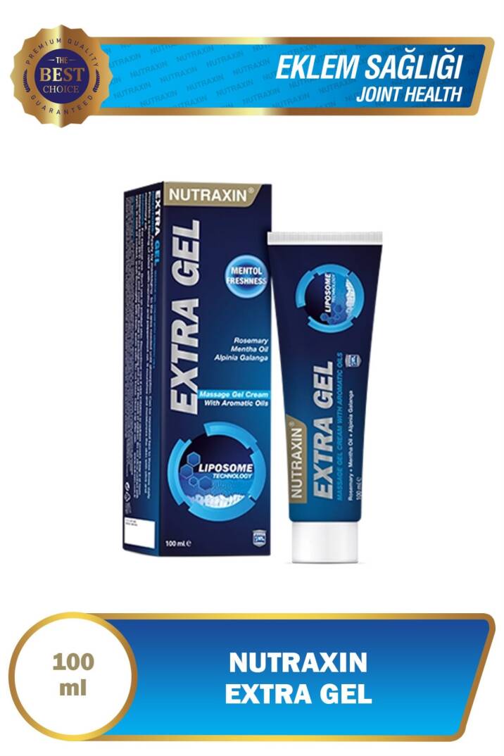 Nutraxin Extra Gel Mentol Ferahlığı Masaj Jeli 100 ml - 1