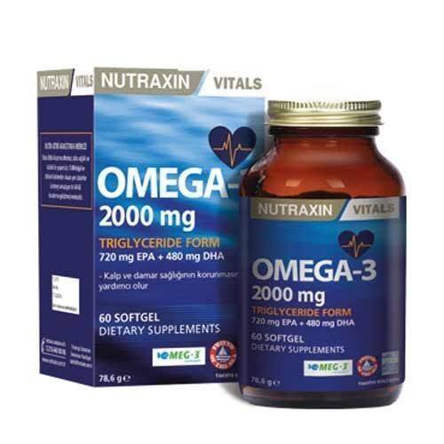 Nutraxin Omega 3 2000 Mg 60 Tablet