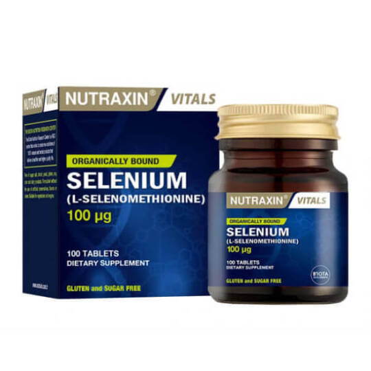 Nutraxin Selenium 100 mcg 100 Tablet