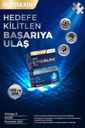 Nutraxin Sitikolin 30 Kapsül - 4