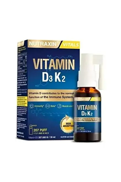 Nutraxin Vitamin D3K2 30 ml - 1
