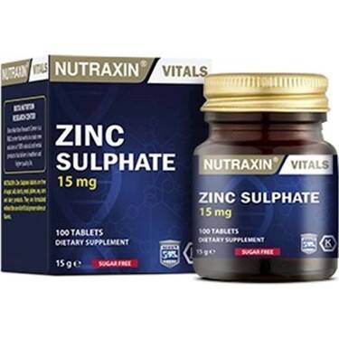 Nutraxin Zinc Sulphate 15 Mg 100 Tablet - 1
