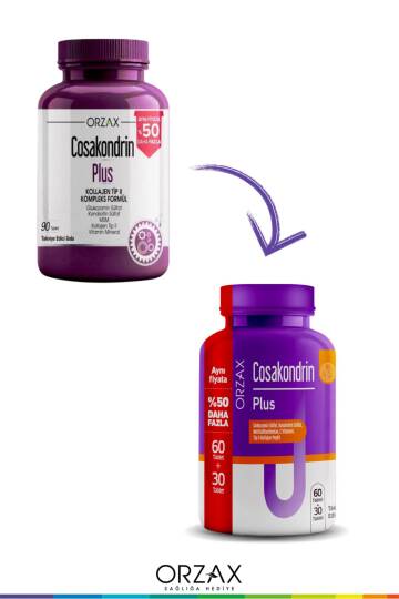 Ocean Cosakondrin Plus 90 Tablet - Aynı Fiyata %50 Daha Fazla - 2