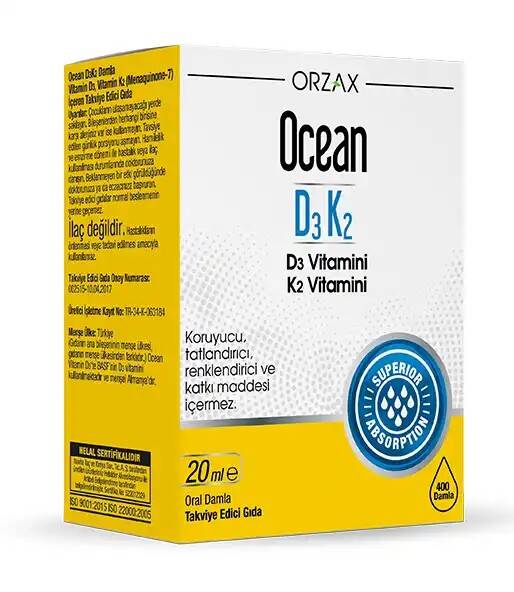 Ocean D3k2 Damla 20 ml - 1