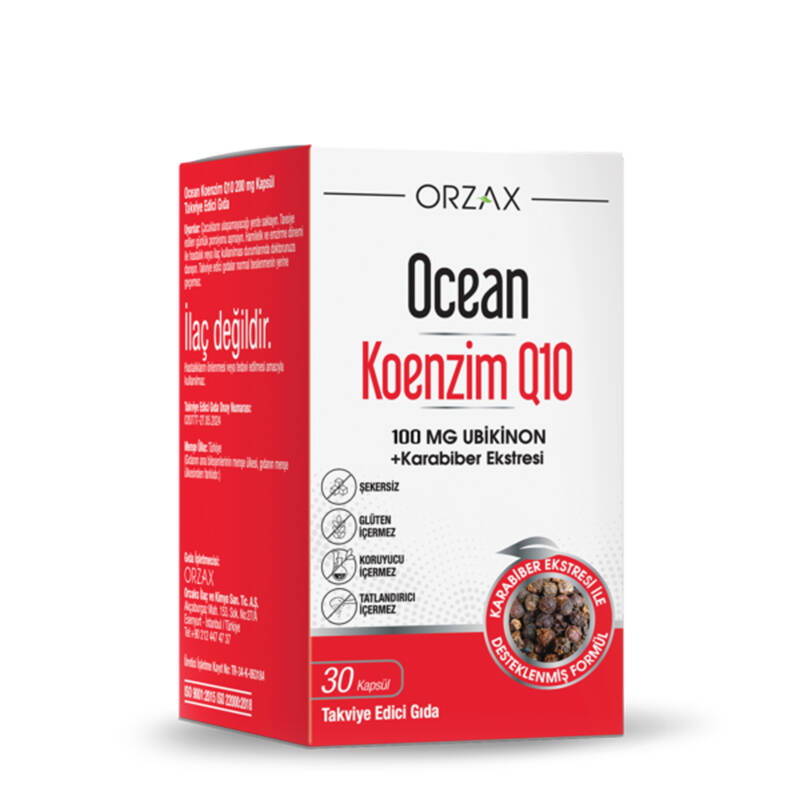 Ocean Koenzim Q10 100 mg 30 Kapsül - 1