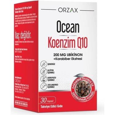 Ocean Koenzim Q10 200 mg 30 Kapsül