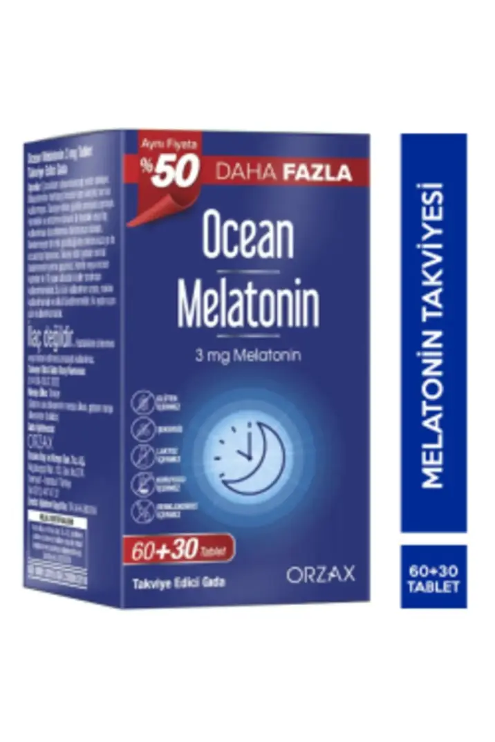 Ocean Melatonin 3 Mg 90 Tablet - 1