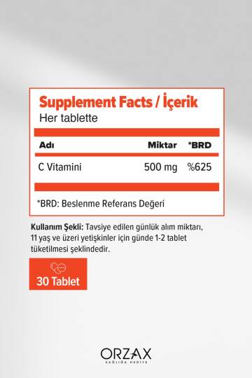 Ocean Vitamin C-SR 30 Tablet - 2