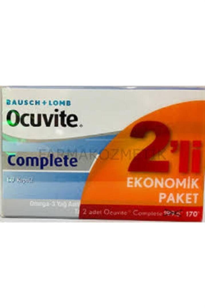 Ocuvite Complete 60 Kapsül - İkili Paket - 1
