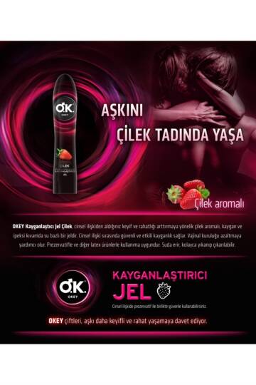 Okey Kayganlaştırıcı Jel Çilek 100 ml - 2