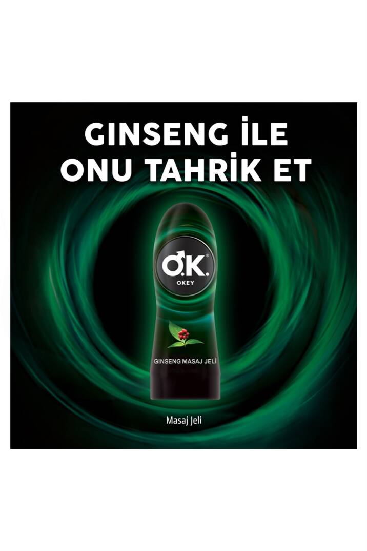 Okey Kayganlaştırıcı Jel Ginseng 200 ml - 1