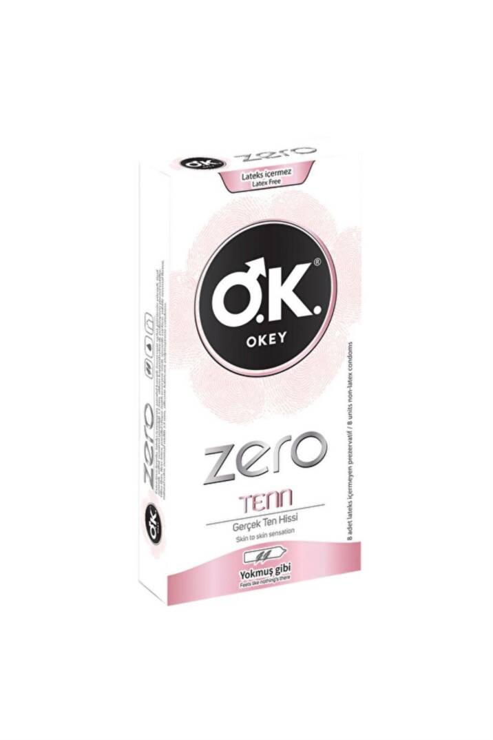 Okey Prezervatif 8 Adet - Zero Ten - 1