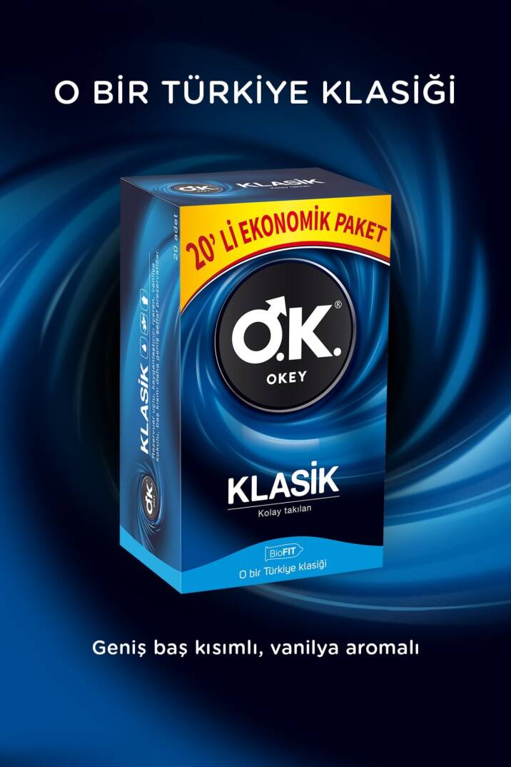 Okey Prezervatif Klasik 20'li - Ekonomik - 3