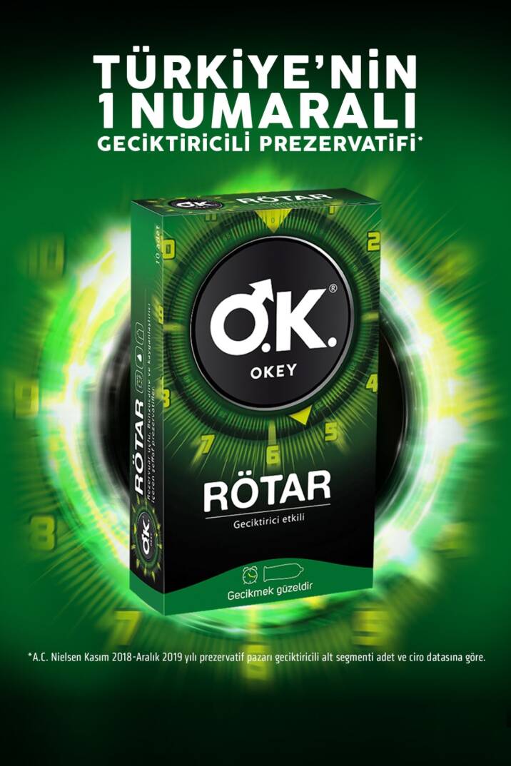 Okey Prezervatif Rötar 10'lu - 5