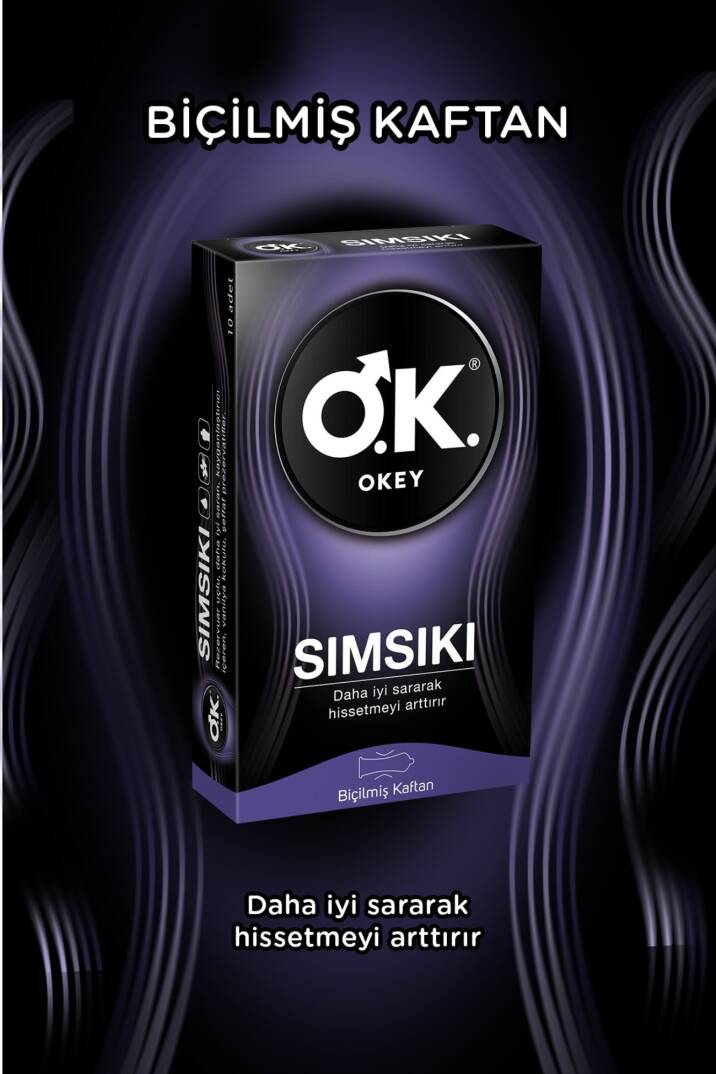 Okey Prezervatif Sımsıkı 10'lu - 4