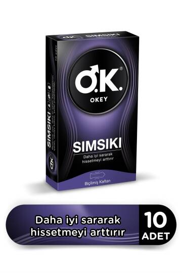 Okey Prezervatif Sımsıkı 10'lu - 5