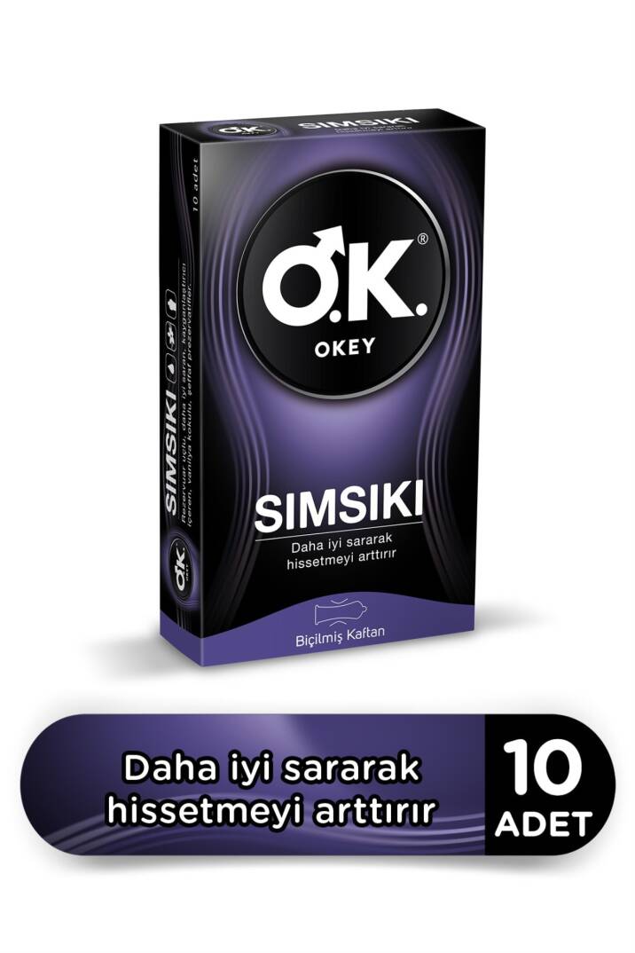 Okey Prezervatif Sımsıkı 10'lu - 5