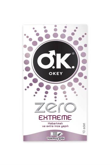 Okey Prezervatif Zero Extreme 10'lu - 2