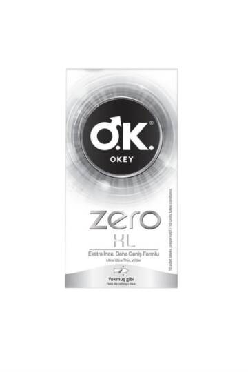Okey Prezervatif Zero XL 10 Adet