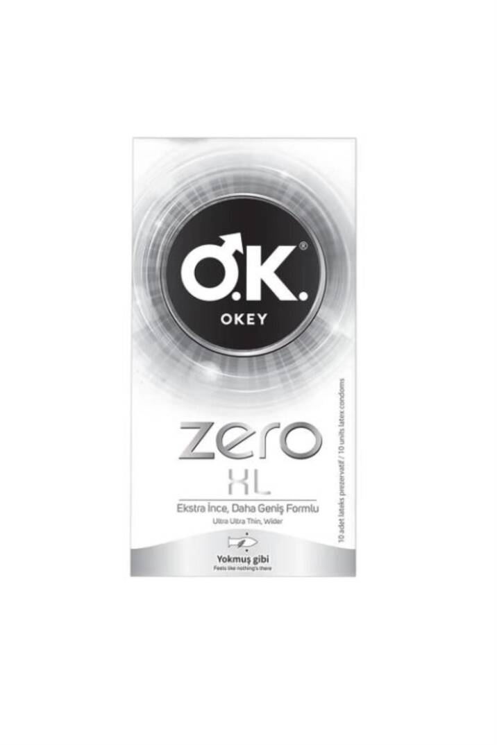 Okey Prezervatif Zero XL 10 Adet - 1