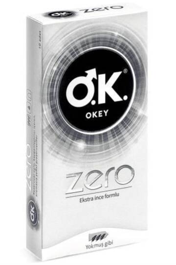 Okey Zero Ekstra İnce Formlu Prezervatif 10 adet