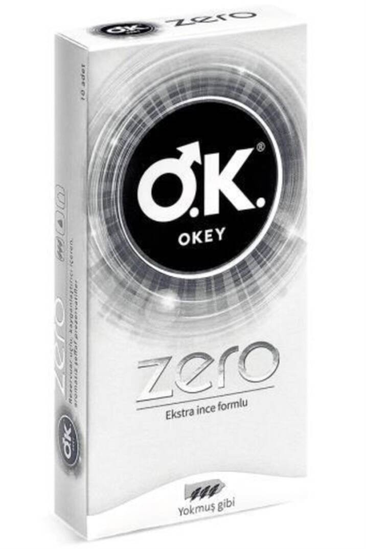 Okey Zero Ekstra İnce Formlu Prezervatif 10 adet - 1