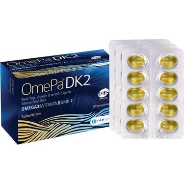 Omepa Dk2 50 Yumuşak Kapsül