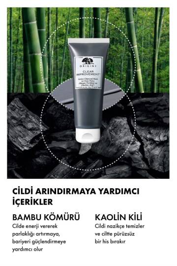 Origins Clear Improvement Active Charcoal Mask to Clear Pores - 7