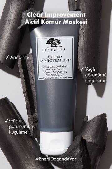 Origins Clear Improvement Active Charcoal Mask to Clear Pores - 8