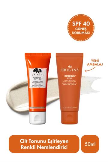 Origins GinZing Energy-Boosting Tinted Moisturizer with SPF 40