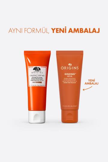 Origins GinZing Energy-Boosting Tinted Moisturizer with SPF 40 - 2
