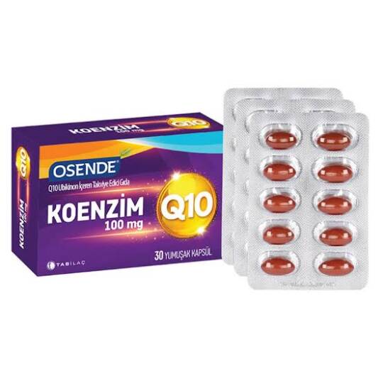 Osende Koenzim Q10 100 mg 30 Kapsül