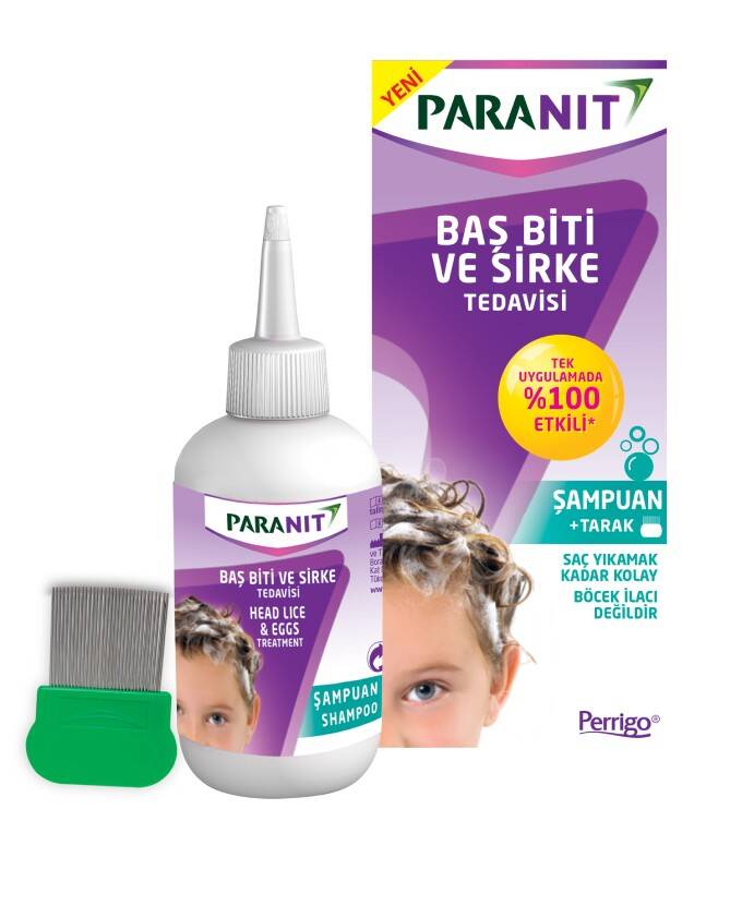 Paranit Baş Biti Ve Sirke Tedavisi Şampuanı 100 ml - 1