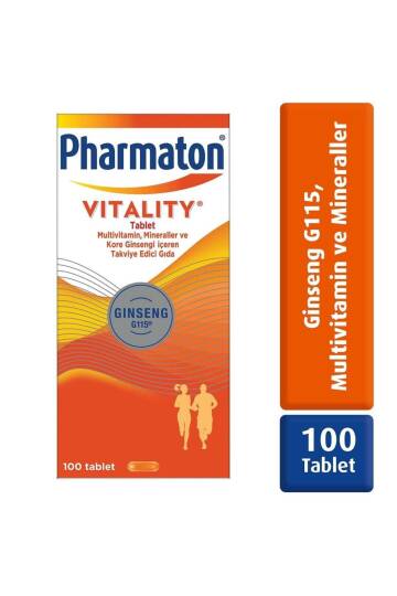 Pharmaton Vitality 100 Tablet