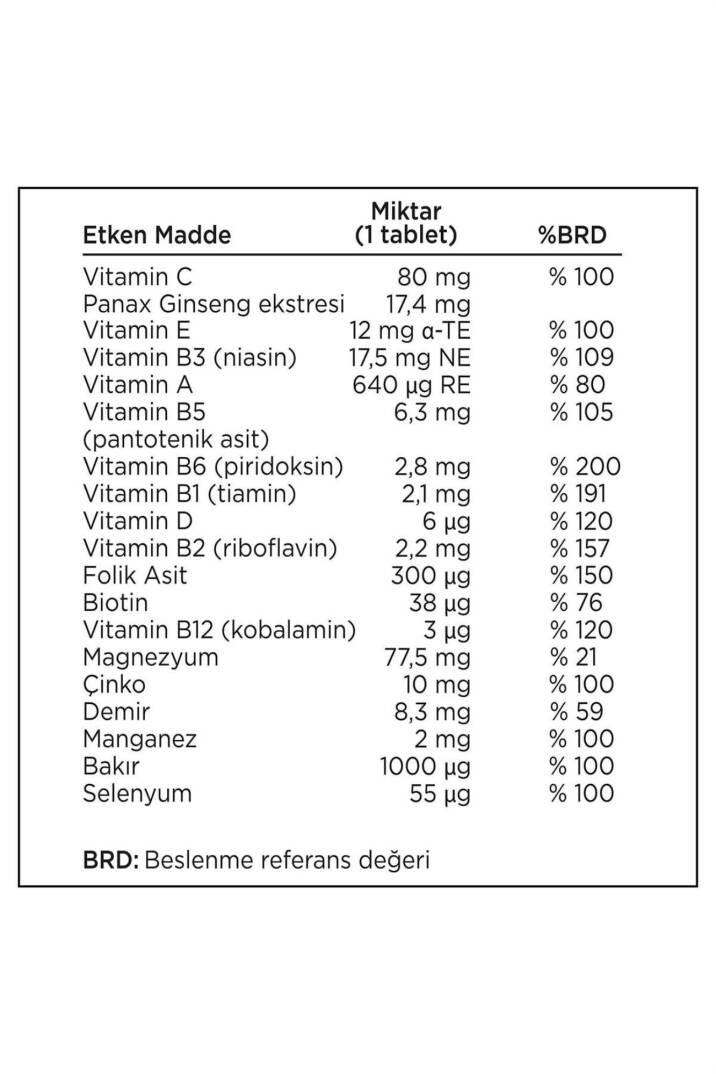 Pharmaton Vitality 30 Tablet - 4