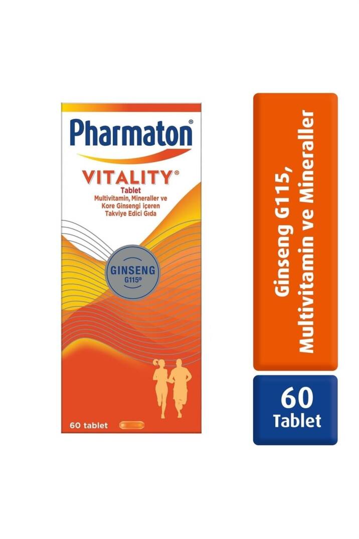 Pharmaton Vitality 60 Tablet - 1