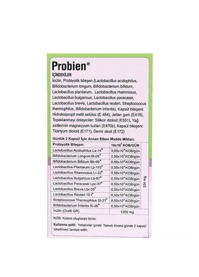 Probien Probiyotik 30 Kapsül - 2