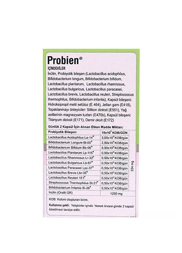 Probien Probiyotik 30 Kapsül - 2
