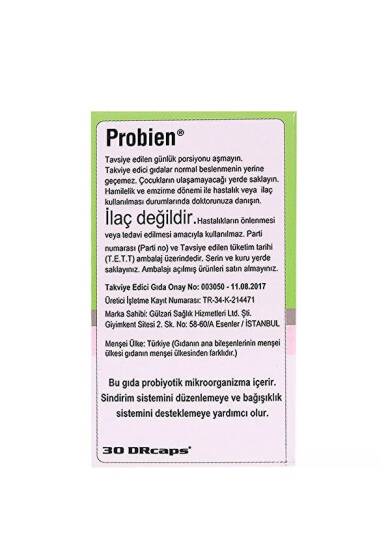 Probien Probiyotik 30 Kapsül - 3