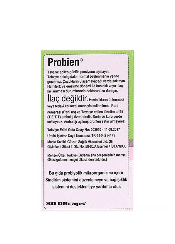 Probien Probiyotik 30 Kapsül - 3