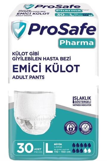Prosafe Pharma Emici Külot Large 30'lu
