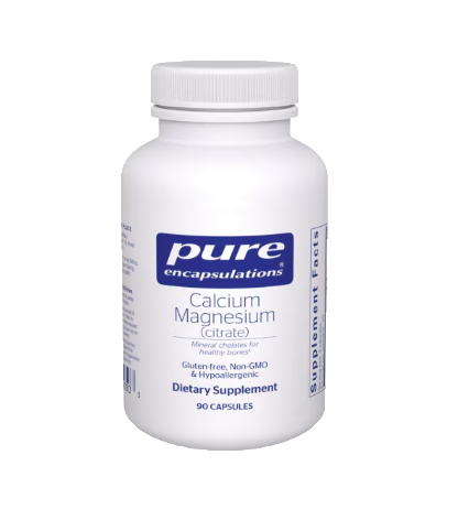Pure Encapsulations Calcium Magnesium Citrate Aromasız 90 Kapsül