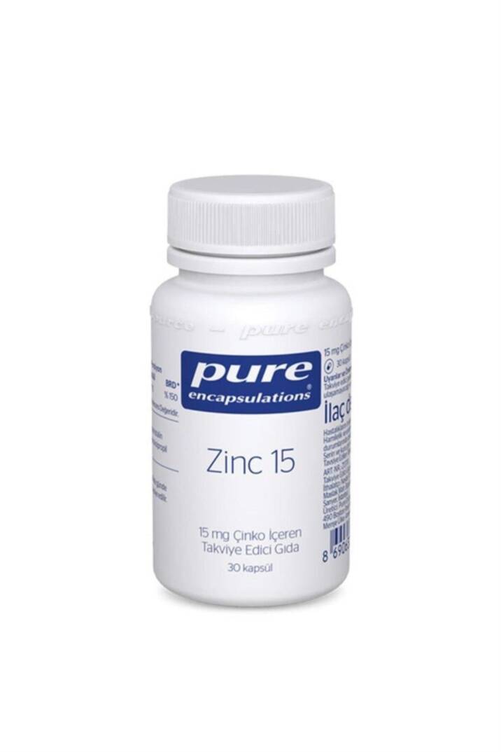 Pure Encapsulations Zinc 15 mg 30 Kapsül - 1