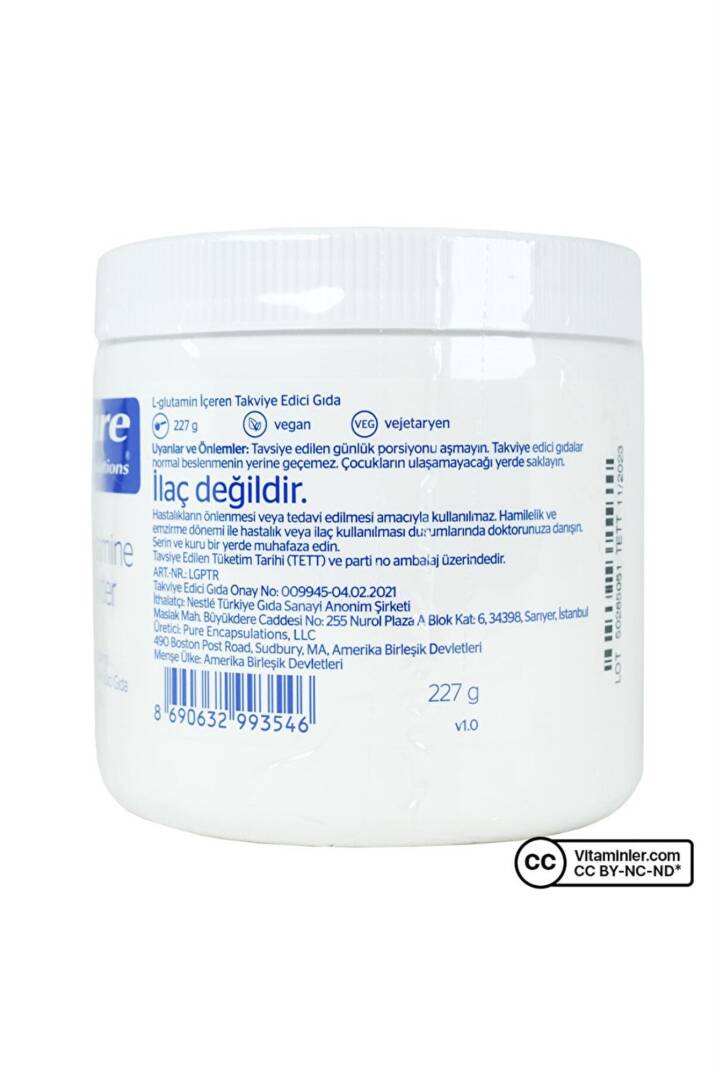 Pure L-Glutamine Powder 227 g - 4