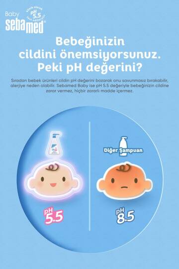 Sebamed Bebe Şampuan 500ml - 4