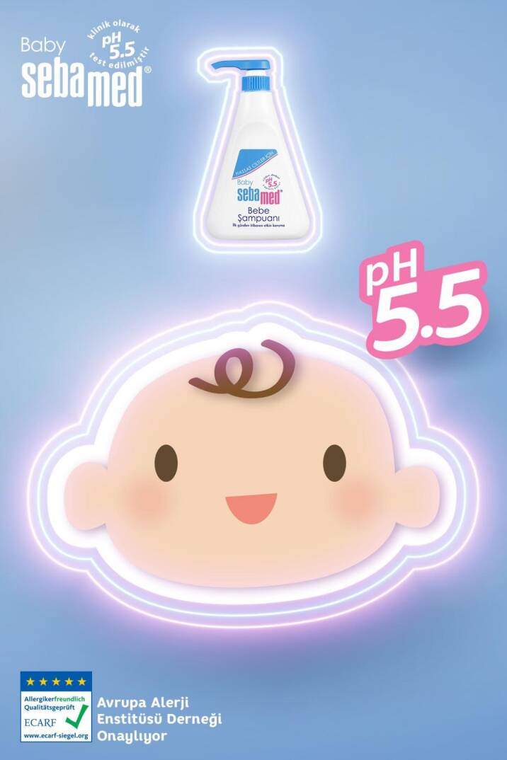 Sebamed Bebe Şampuan 500ml - 5